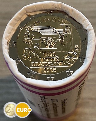 Rouleau 2 euros Slovaquie 2023 - Courrier express à cheval