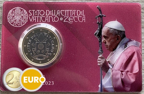 1 Euro Vatikan 2023 Coincard nr 02