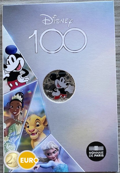 10 Euro Frankreich 2023 - 100 Jahre Disney – Mickey Maus UNZ