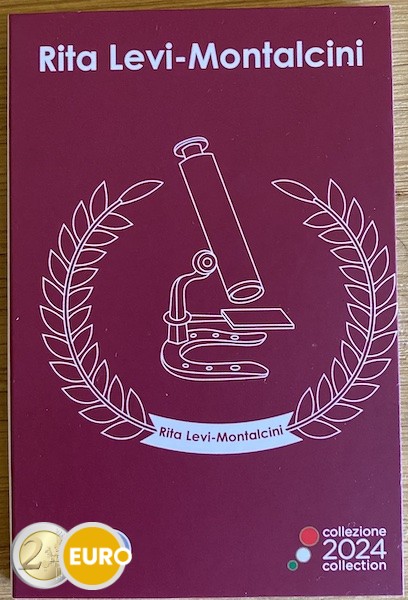 2 Euro Italien 2024 - Rita Levi-Montalcini Stgl. Coincard