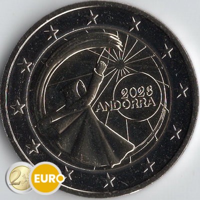 2 Euro Andorra 2023 - Feste der Sommersonnenwende UNZ