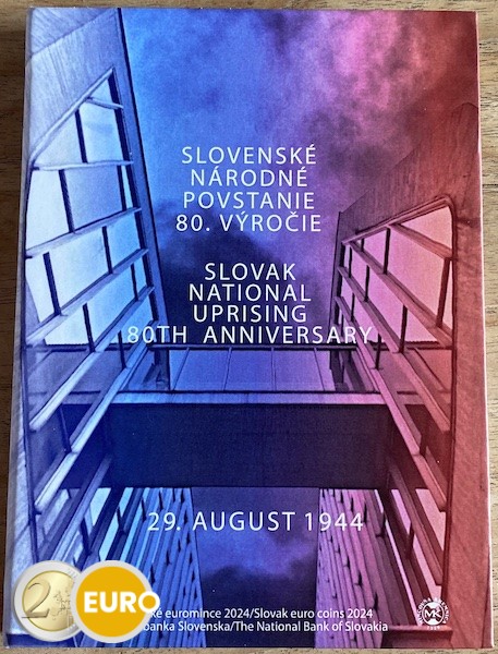 Euro set BE Proof Slovakia 2024 - Slovak National Uprising