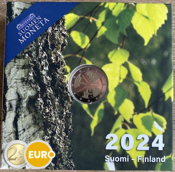 2 Euro Finnland 2024 - Gesellius, Lindgren, Saarinen PP