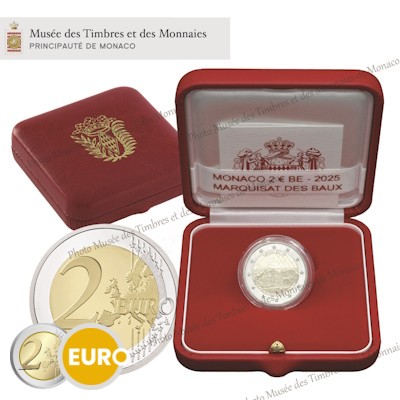 2 Euro Monaco 2025 - Altes Lehen von Baux PP