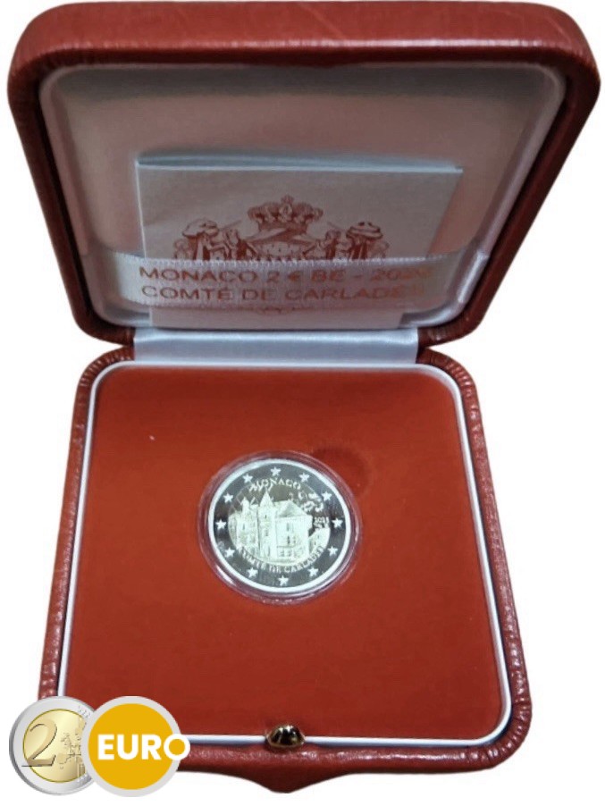 2 Euro Monaco 2025 - Altes Lehen von Carladès PP