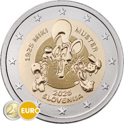 2 Euro Slowenien 2025 - Miki Muster PP