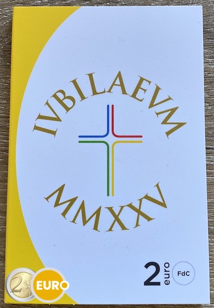 2 Euro Italien 2025 - Heiliges Jahr Jubiläum Stgl. Coincard