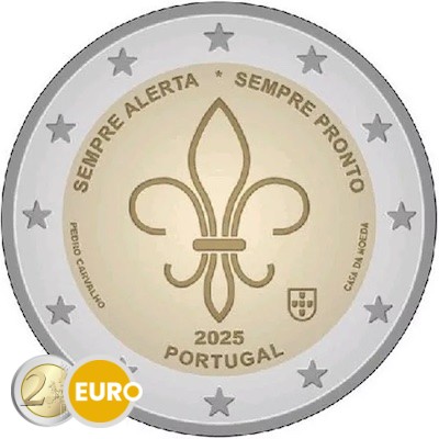 2 Euro Portugal 2025 - Pfadfinder und Jugendbewegungen UNZ
