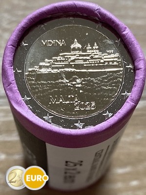 Rolle 2 Euro Malta 2025 - Mdina