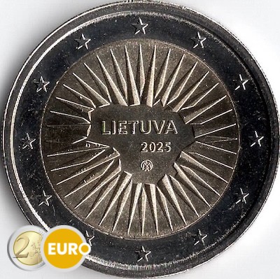 2 Euro Litauen 2025 - Verteidigung UNZ