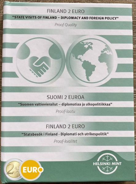 2 Euro Finnland 2025 - Diplomatie und Außenpolitik PP