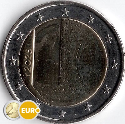 2 Euro Finnland 2025 - Diplomatie und Außenpolitik UNZ