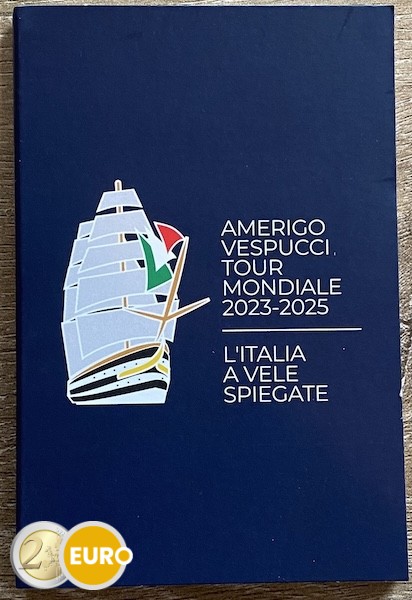 2 euros Italie 2025 - Amerigo Vespucci BU FDC Coincard