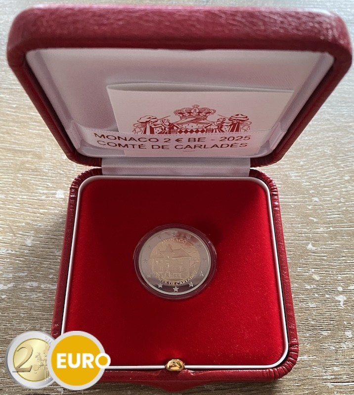2 Euro Monaco 2025 - Altes Lehen von Carladès PP