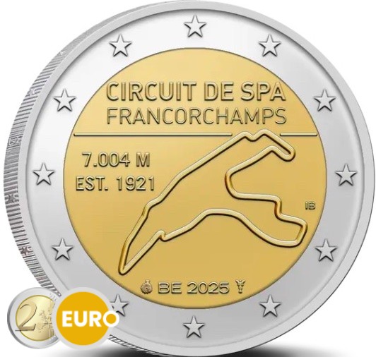 2 Euro Belgien 2025 - Spa-Francorchamps UNZ