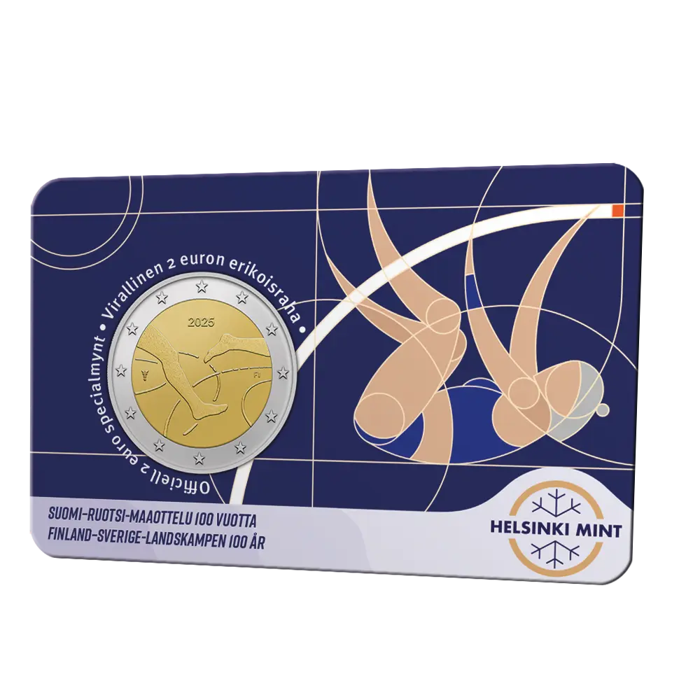 2 Euro Finnland 2025 - Leichtathletikspiele Stgl. Coincard FI / SE