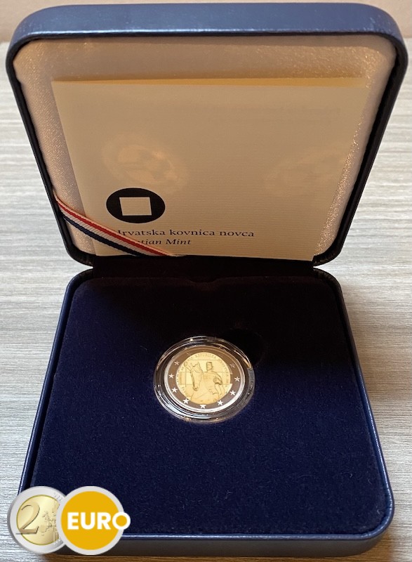 2 Euro Kroatien 2025 - 1100 Jahre Kroatien PP