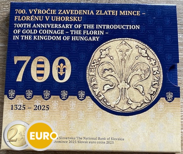KMS Slowakei 2025 Stgl. - Goldflorin