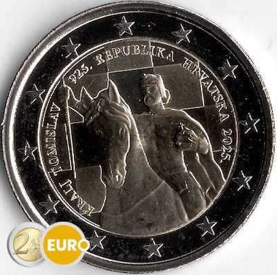 2 Euro Kroatien 2025 - 1100 Jahre Kroatien UNZ
