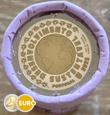 Rolle 2 euros Portugal 2025 - Desarrollo sostenible