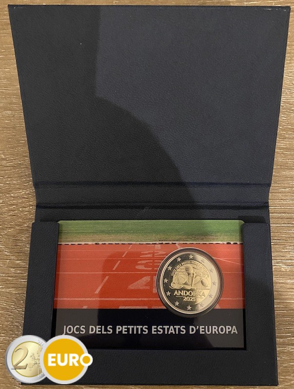 2 Euro Andorra 2025 - Spiele der kleinen Staaten Europas PP