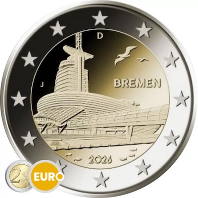 2 Euro Deutschland 2026 - Bremen – Klimahaus UNZ