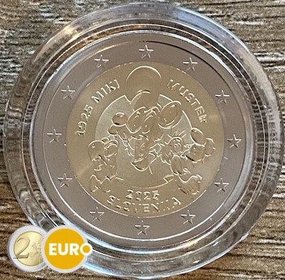 2 Euro Slowenien 2025 - Miki Muster PP