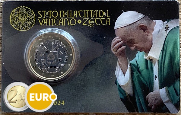 1 Euro Vatikan 2024 Coincard nr 03