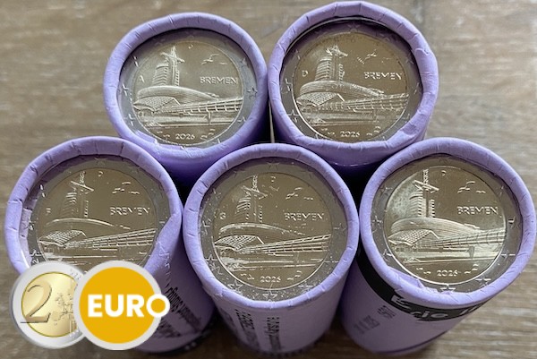 Rollen 2 Euro Deutschland 2026 - ADFGJ Bremen – Klimahaus
