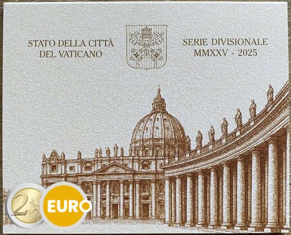 Serie de euro BU FDC Vaticano 2025