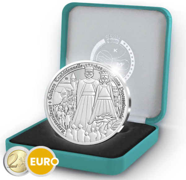 20 Euro Belgien 2026 - Riesenkultur PP Silber