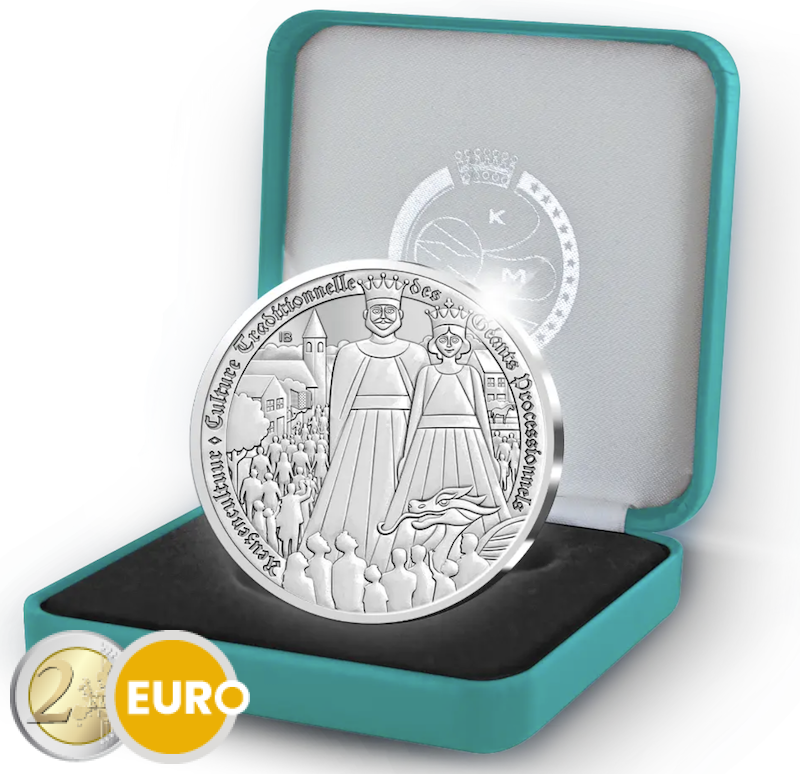 20 Euro Belgien 2026 - Riesenkultur PP Silber