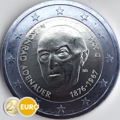 2 euros Alemania 2026 - Konrad Adenauer UNC