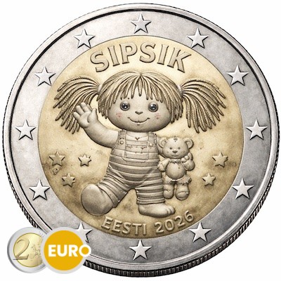 2 Euro Estland 2026 - Sipsik UNZ
