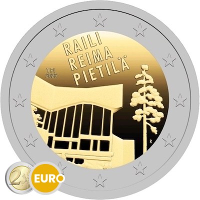 2 Euro Finnland 2026 - Raili und Reima Pietilä UNZ