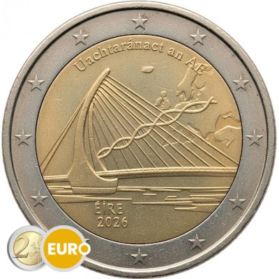 2 Euro Irland 2026 - EU-Ratspräsidentschaft UNZ