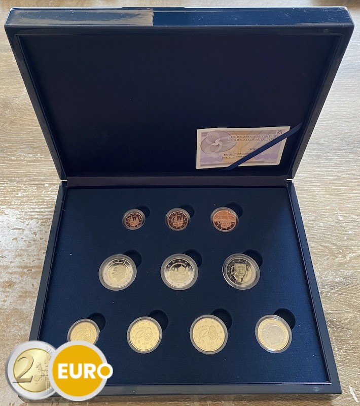 KMS Spanien 2026 PP + 2 x 2 Euro - Poblet