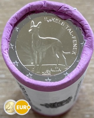 Rolle 2 Euro Malta 2026 - Pharaonenhund