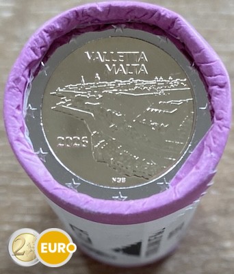 Rolle 2 Euro Malta 2026 - Valletta