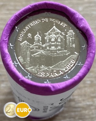 Rollo 2 Euro Spanien 2026 - Kloster Poblet