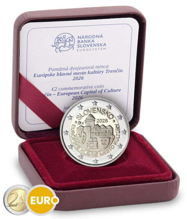 2 Euro Slowakei 2026 - Trenčín PP