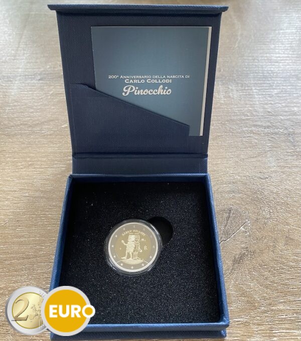 2 euro Italy 2026 - Carlo Collodi Pinocchio BE Proof