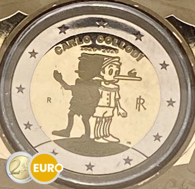 2 Euro Italien 2026 - Carlo Collodi Pinocchio UNZ