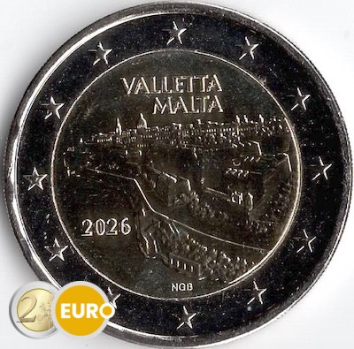 2 Euro Malta 2026 - Valletta UNZ
