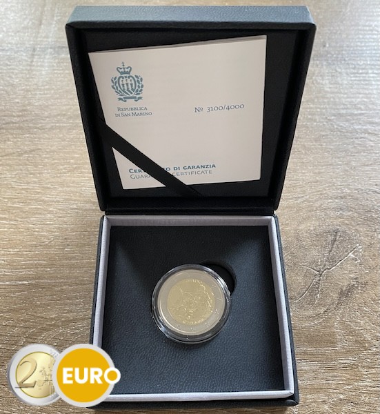 2 Euro San Marino 2026 - Tizian Tiziano Vecellio Reverse Proof PP
