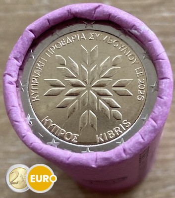 Roll 2 euro Cyprus 2026 - EU Presidency
