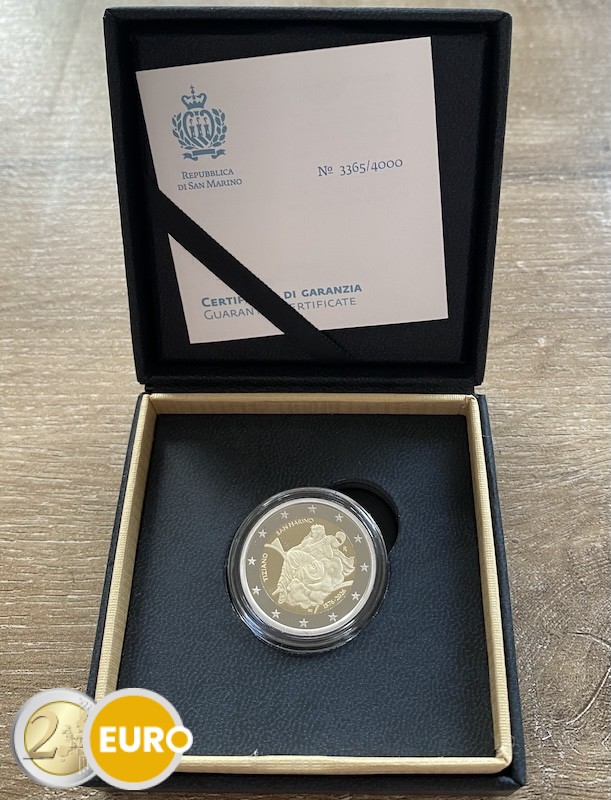 2 Euro San Marino 2026 - Tizian Tiziano Vecellio PP