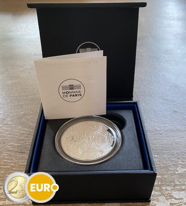 10 euros Francia 2026 - El Señor de los Anillos BE Proof plata coloreado El retorno del rey