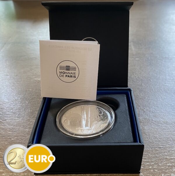 10 euros Francia 2026 - El Señor de los Anillos BE Proof plata coloreado Las dos torres