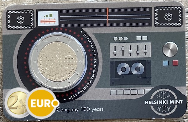 2 Euro Finnland 2026 - Finnischer Rundfunk Yleisradio Stgl. Coincard EN